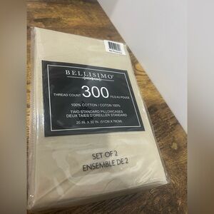 Bellisimo 2pcs Pillow Cases Kahki